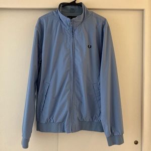 Fred Parry Light Blue Track Jacket